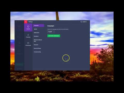 Disable/Enable Avast Self-Defense Module