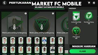 MARKET FULL MERAH PEMAIN OVR 75-94 BAHAN PERTUKARAN BESOK - BAHAS MARKET & KLAIM HADIAH FC MOBILE 24