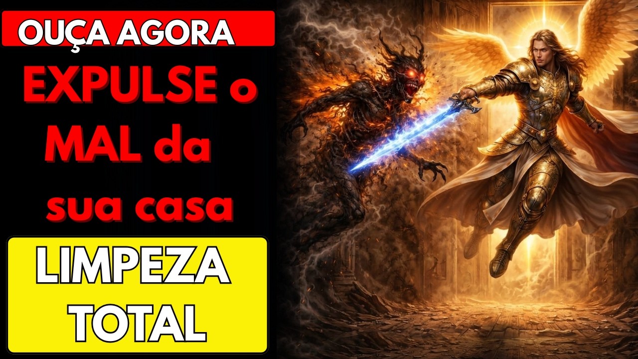 Oração Forte de Guerra: Limpeza Espiritual da Casa e Expulsão de todo o Mal | Proteção total