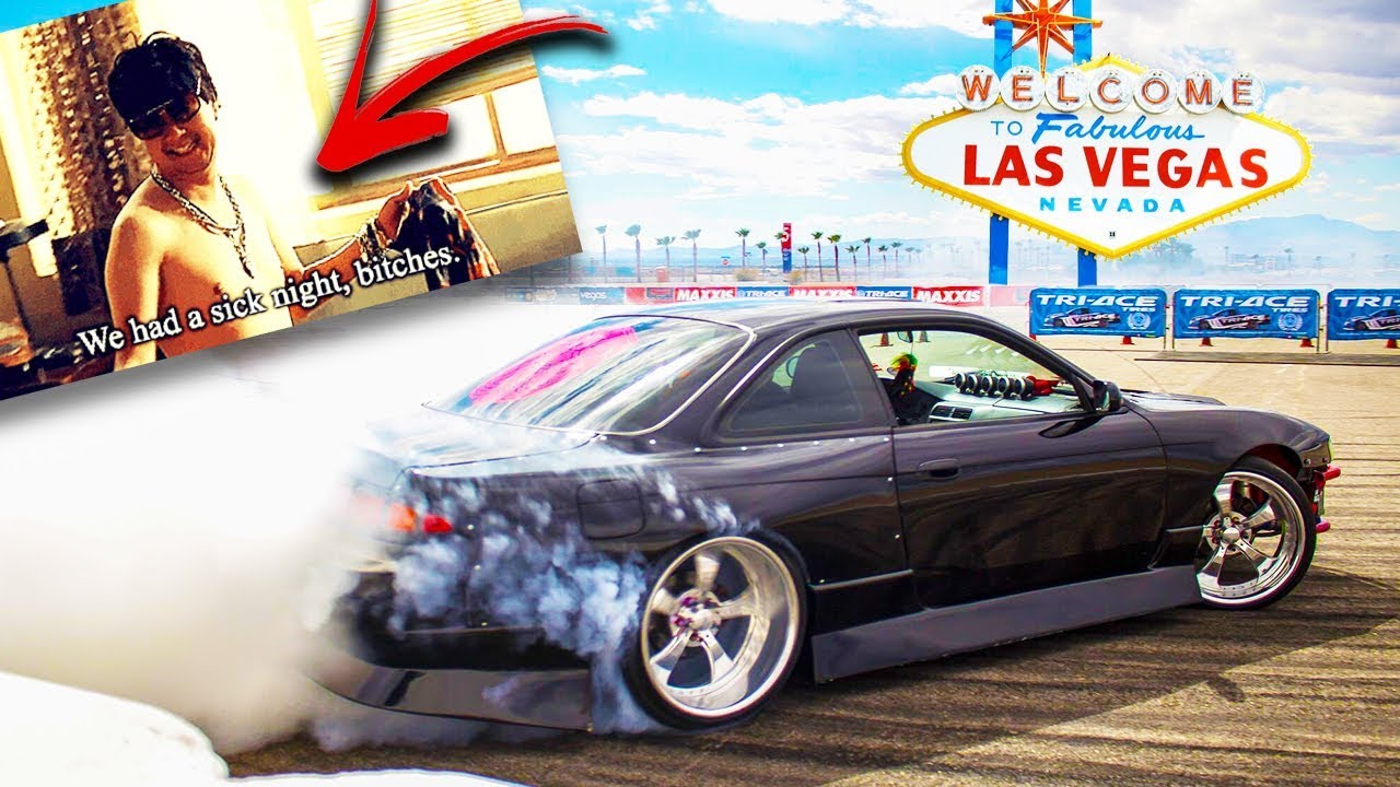 DRIFTING in LAS VEGAS! Wolf Pack 