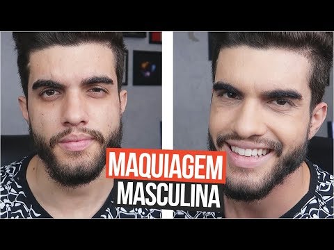 MAQUIAGEM MASCULINA – COMO FAZER