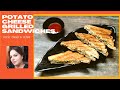 Grilled potato cheese sandwich recipe  sandwich recipe  shorts shorts  silvi cooks  vlogs 