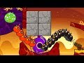 Angry Birds Cannon Collection 3 - BLAST THE HUGE STONE BLOCK TO HIT 100 EYES PIGS!