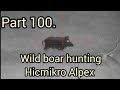 Part 100. Wild boar hunting, Hicmikro Alpex