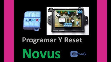 Grabar y Borrar  Control Novus Porton Electrico   CodiPlug