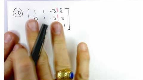 Mat 1540 Section 10.3 Matrices and Systems of equations