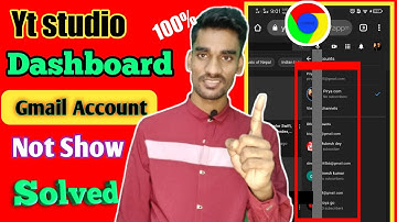Gmail Account Not Showing Fix Switch Account Gamil Account not show On Ytstudio