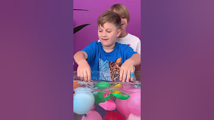 The balloon challenge is so exciting, save it for later!