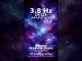 🎧 Delta Wave Binaural Beat (3.8 Hz) | Transition to Theta