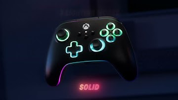 PowerA Advantage Wired Controller for Xbox Series X|S with Lumectra - Black, gamepad