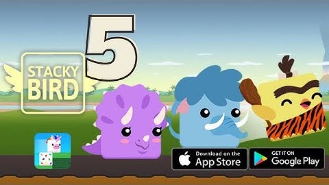 Stacky Bird Gameplay Walkthrough Part 5 (All Levels 55-60) 🕊️🐦