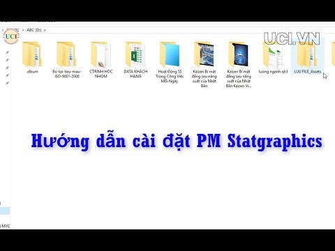 Video 7 Tool QC - Hướng dẫn cài đặt Statgraphics Và... - youtube