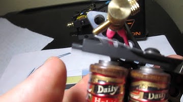 New Custom Hand Made Tattoo Machine Eikon ,shader,color packer