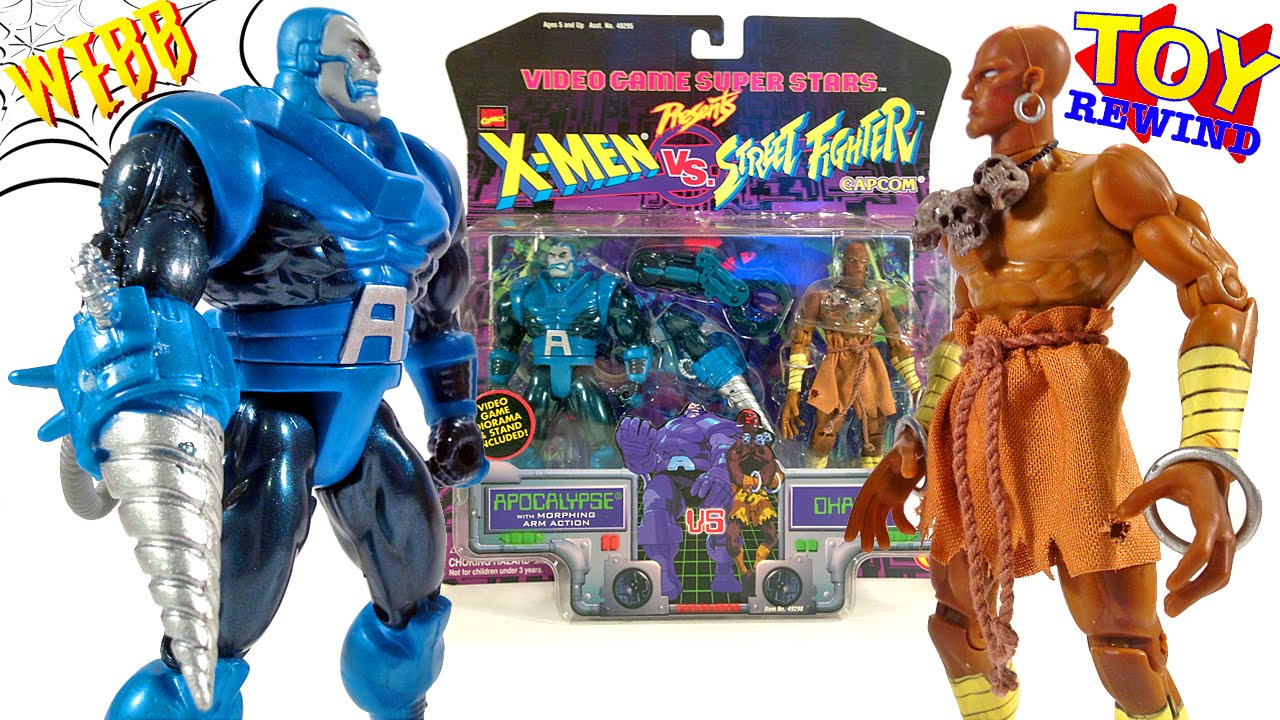 xmen vs street fighter action figures