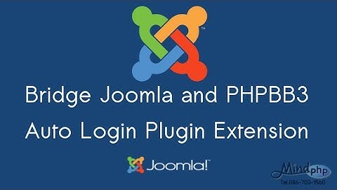 MDBridge - Bridge Joomla and PHPBB3 Webboard Auto Login Plugin Extension