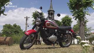 Test BSA GoldStar 650 od Motorkari