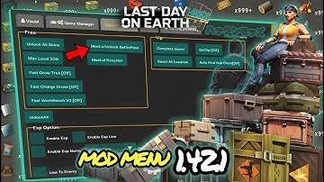 MOD MENU HMZ 1.42.1 | LAST DAY ON EARTH: SURVIVAL