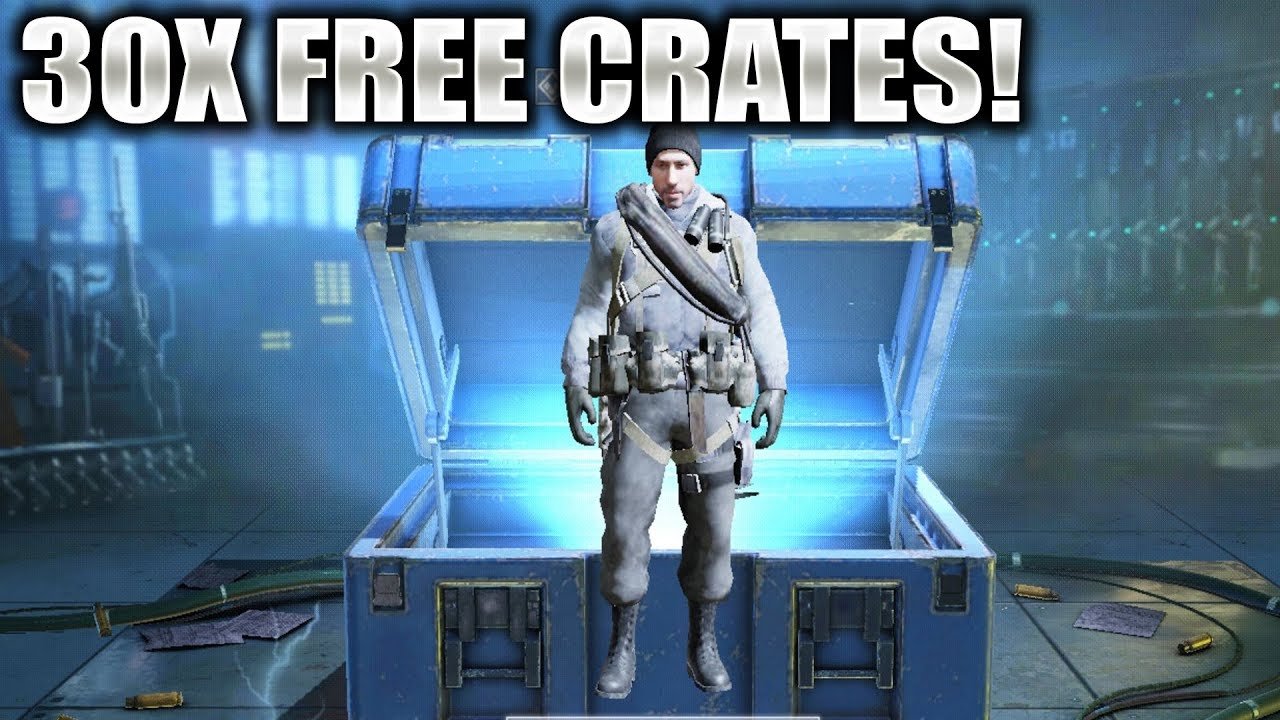 30x FREE CRATES OPENING In Call of Duty Mobile! - 