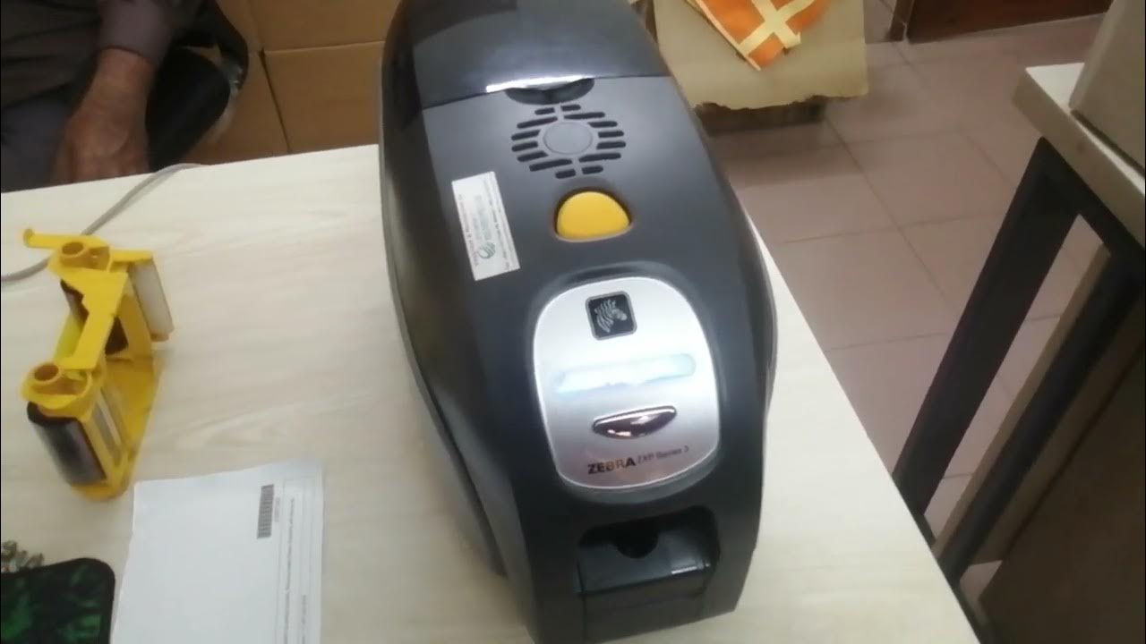 Zebra ZXP Series 3 Printer Cleaning in Bangla / Call for any Support