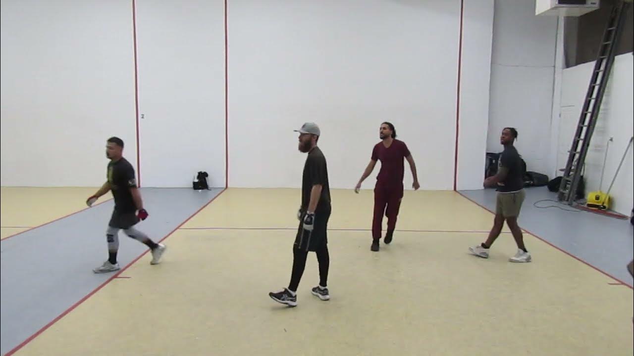 Zerega Men's Opens Tourney Ameer & Mike vs Vic & Waffle Filmed By