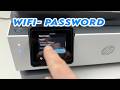 HP OfficeJet Pro : How to Find the Wi-Fi Password