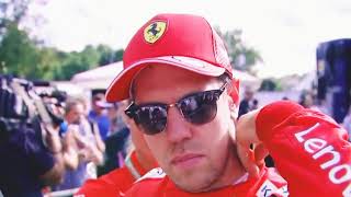 Sebastián Vettel after Spinning During the Italian Grand Prix 2019