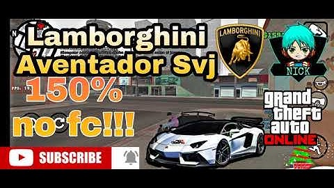 Lamborghini aventador svj mod dff only?!!! Gta samp (PHR-RP)