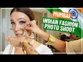 Indian fashion photo shoot in mumbai india 