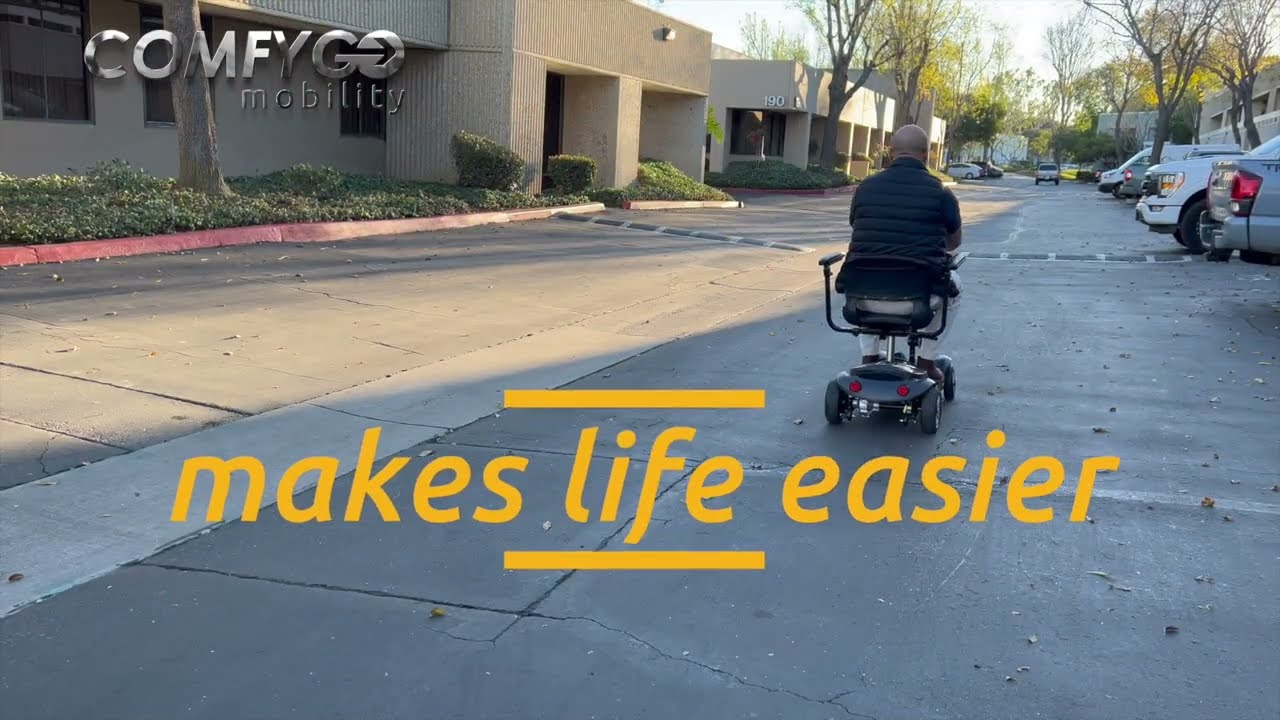 Z-4 Ultra-Light Electric Mobility Scooter with Quick-Detach