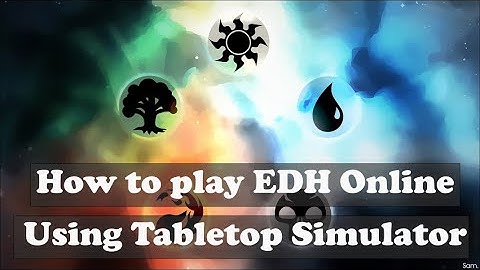 How to play Magic the Gathering using Tabletop Simulator