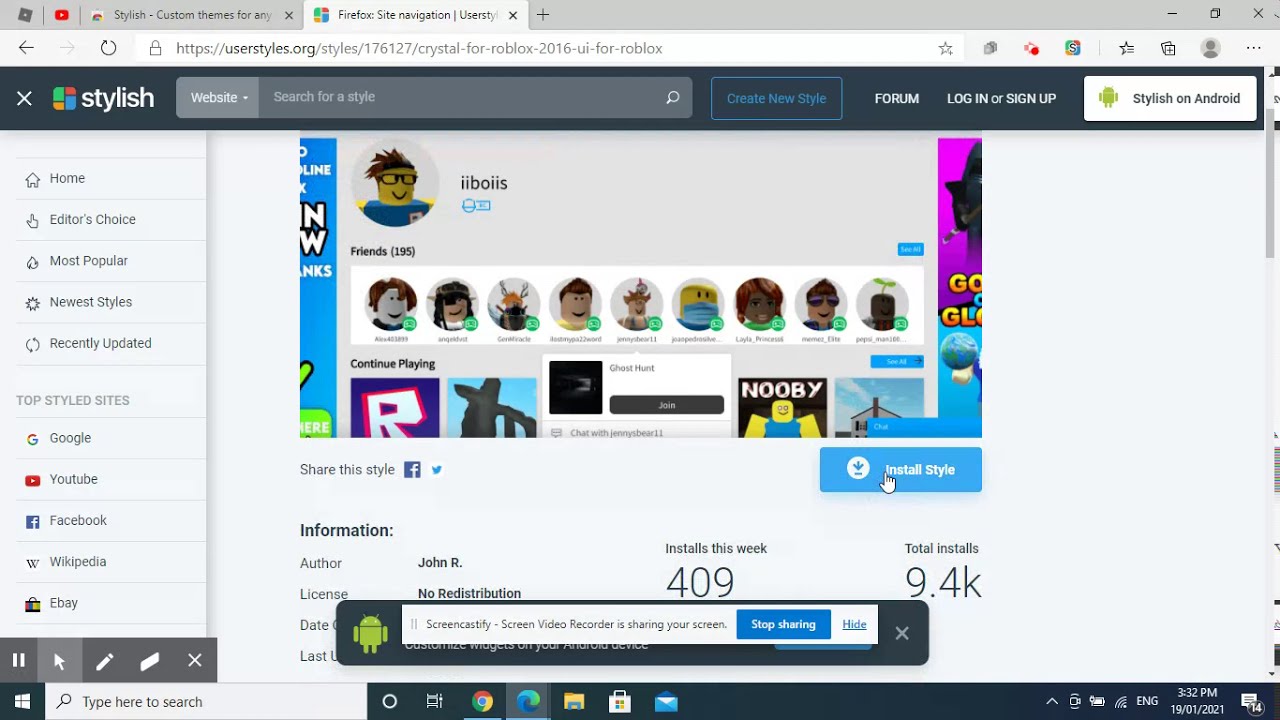 How to make your roblox to look like the 2016 roblox (lazy) - YouTube