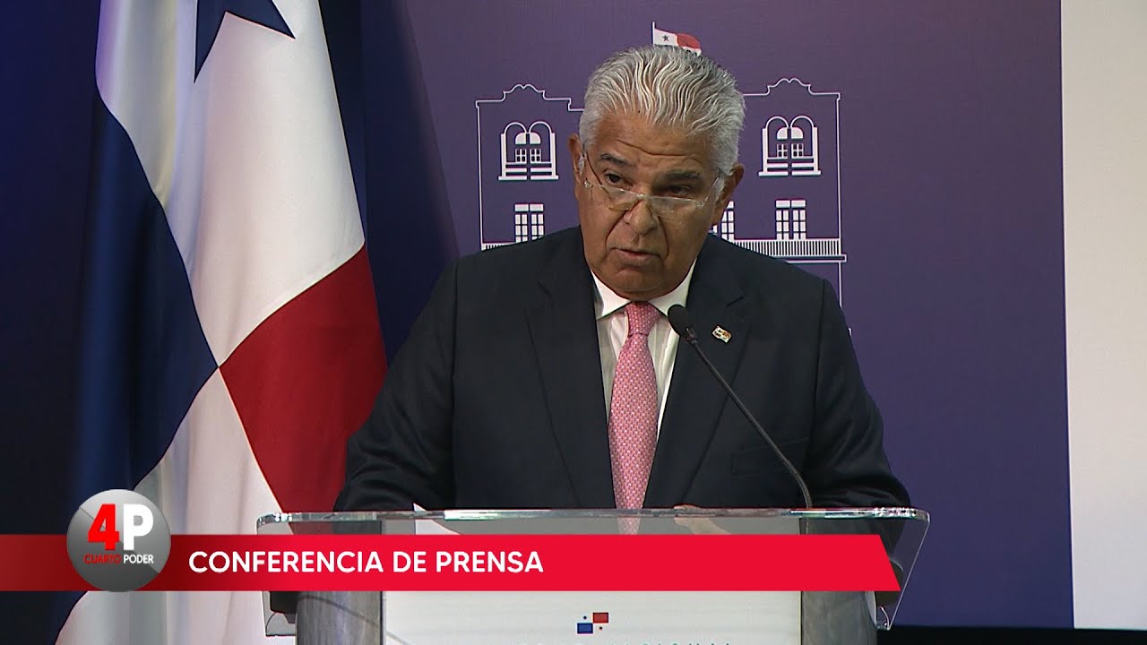 Conferencia de prensa del presidente José Raúl Mulino: 21 de noviembre de 2024