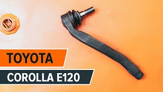 Entretien Toyota Corolla e12 2006 - guide vidéo