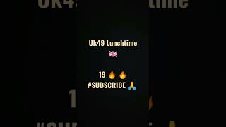 Uk49 Lunchtime predictions Uk49 Lunchtime predictions