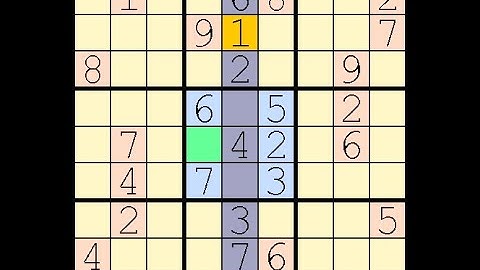 How to Solve Globe and Mail Sudoku  Five Star?  31 March, 2024