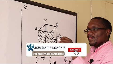 ELECTROMAGNETIC FIELD THEORY PART 3 {Differential length, Surface, Area And Volume} BY MR OMONDI