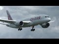 Last Qatar 787 Returns With Paint @ KPAE