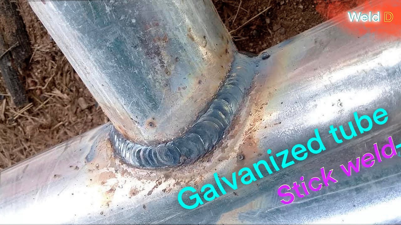 How to weld galvanized metal