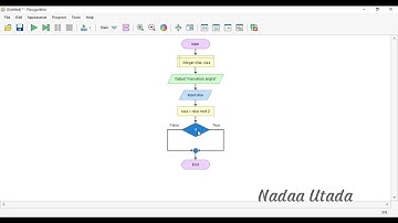 Membuat Flowchart Menebak Bilangan Ganjil Genap dengan Flowgorithm