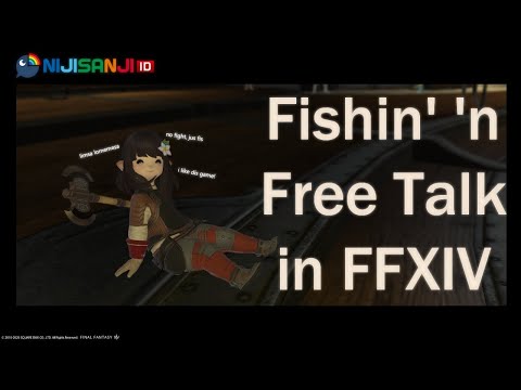 (FFXIV) no fight, just fis; this time, at night!【NIJISANJI ID | Hana Macchia】