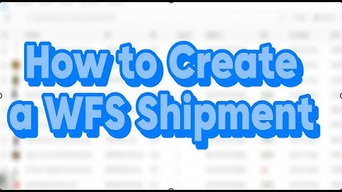 Walmart Fulfilled Services (WFS) Shipment: How to Create & Ship #walmartmarketplace #walmartsellers