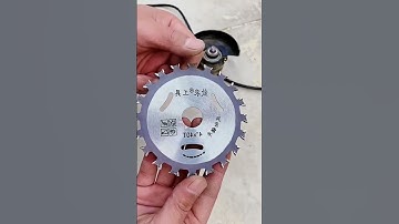 Lưỡi cắt gỗ 2 chiều | Cắt gỗ mượt, nhanh và an toàn | Cơ Khí Tools #shorts