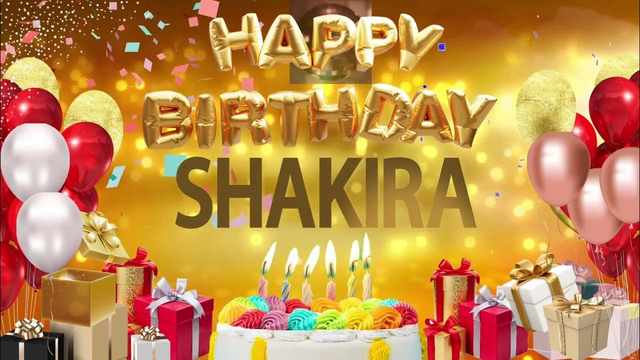 Shakira - Happy Birthday Shakira - YouTube