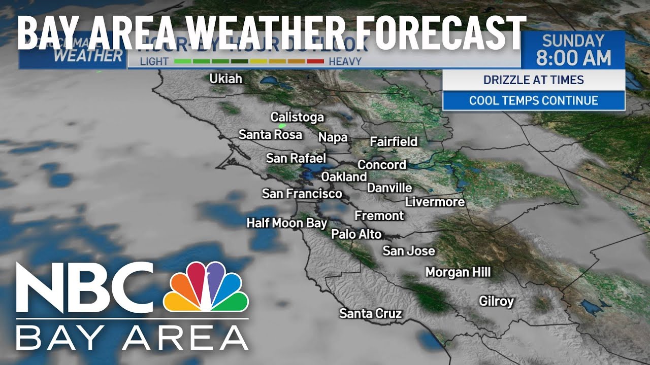 Bay Area Forecast: Cool temps for the final weekend of Summer - YouTube