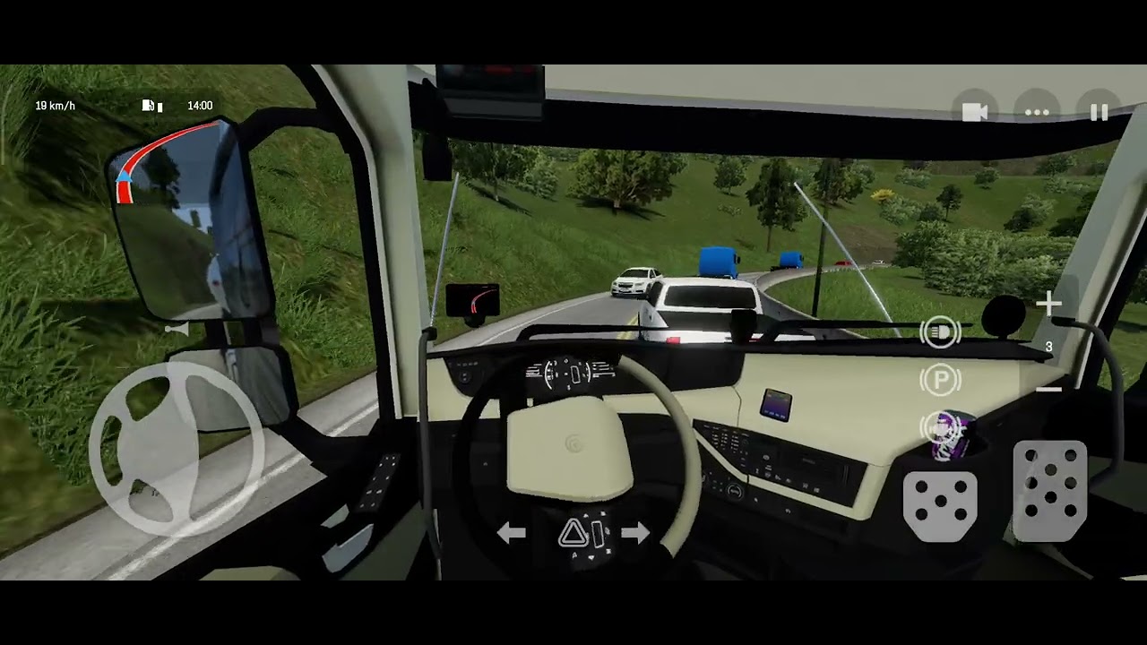 Caminhão estragou na serra do rio do rastro @dgamesent @volvotrucks @CanaldoFoguinho 