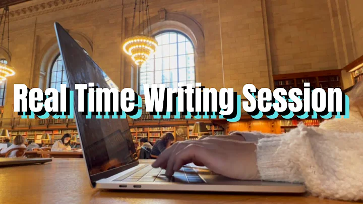 1 Hour Real Time Writing Session In New York Publi...