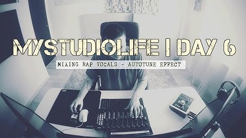 Mixing Rap Vocals | Auto tune Effect | How to use pitch correction