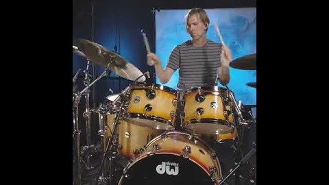 Thumbnail of Brooks wackerman test new DW santa monica series