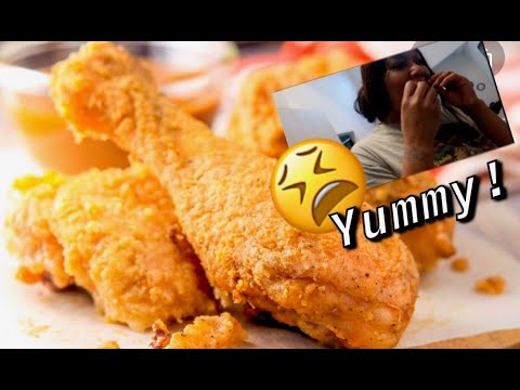 I MADE SOME CRISP CHICKEN IN MY NINJA FOODI ! THEY LOVED IT! - YouTube