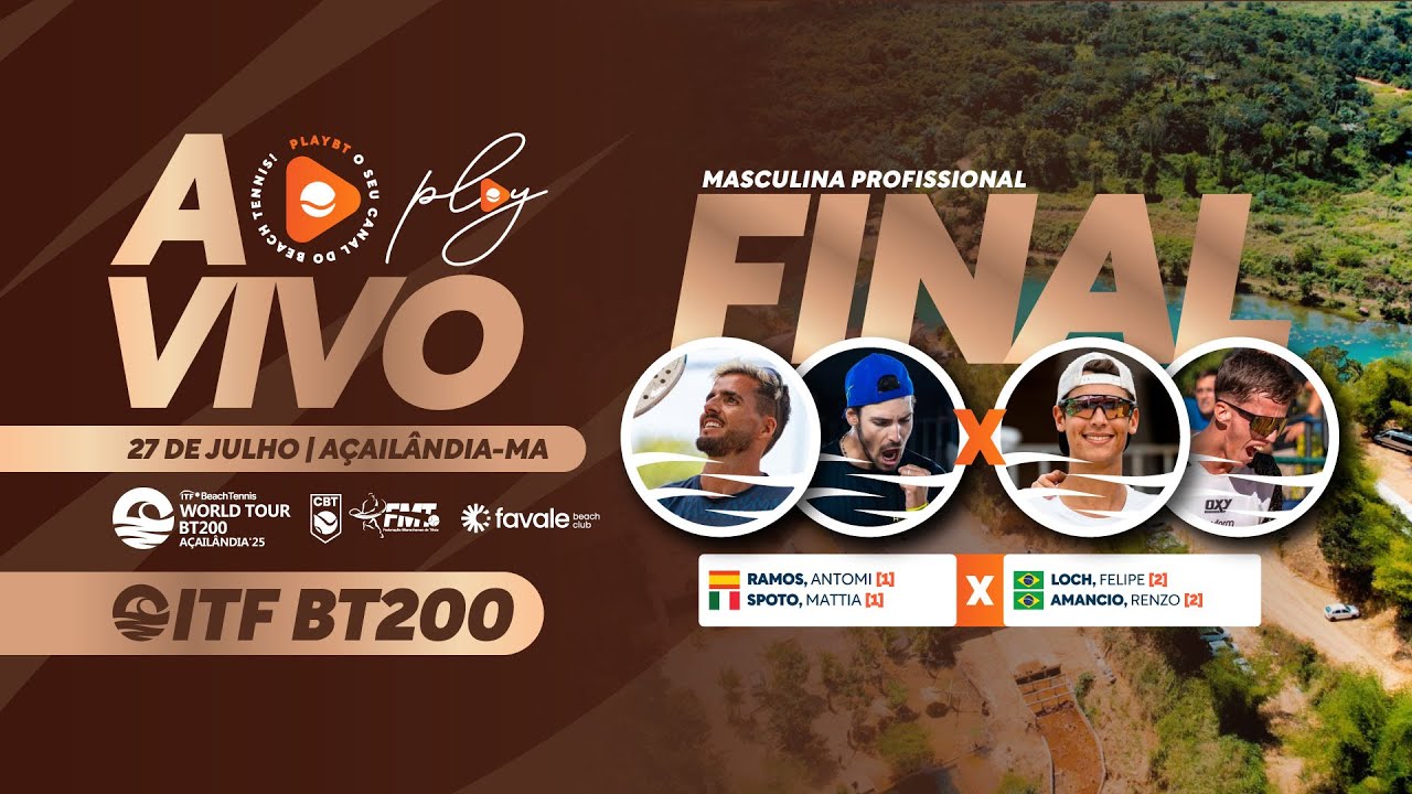 FINAL: ANTOMI RAMOS/ MATTIA SPOTO X FELIPE LOCH/ RENZO AMANCIO - BT200 AÇAILÂNDIA (MA)